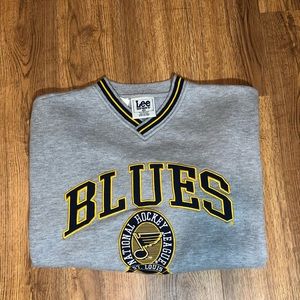 Vintage St Louis Blues crew neck